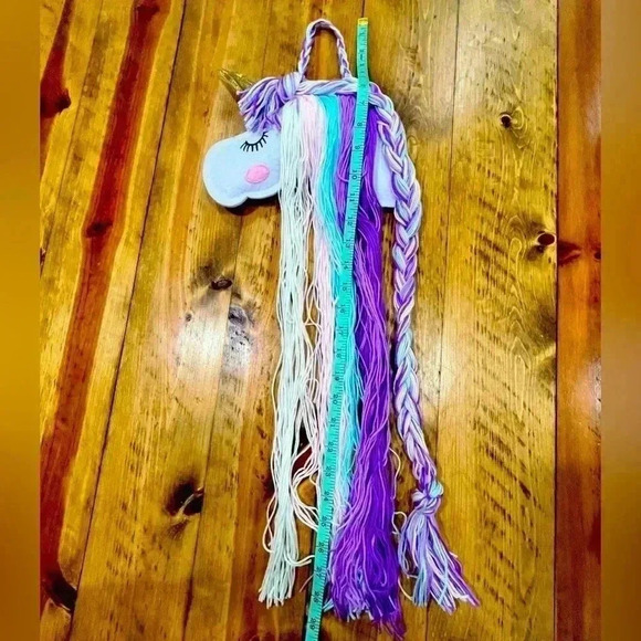 Unicorn Bow Hanger Wall hanger for Girls bows Clips & hair ties New unused - Picture 1 of 6
